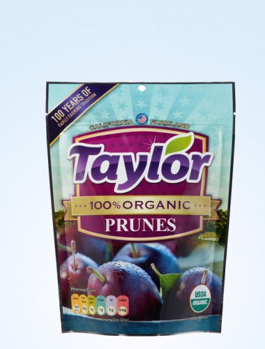 Taylor Prunes 100Organic 250g